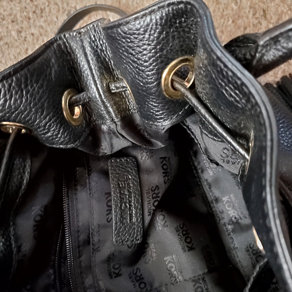 Michael Kors Pebbled Satchel Handbag * Authentic* - image 7